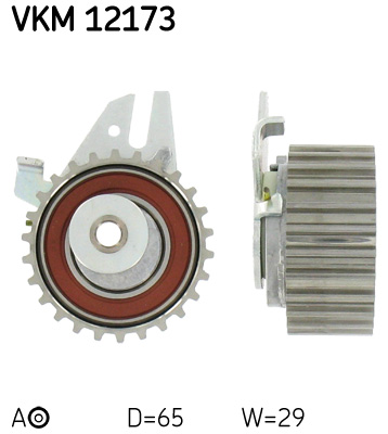 Rola intinzator,curea distributie VKM 12173 SKF